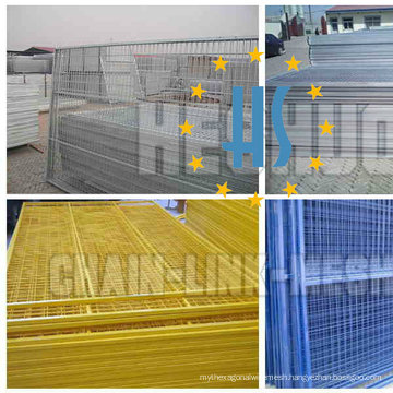 PVC Coated Movable Portable Temporary Fencing